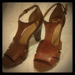 Franco Sarto Brown Heel